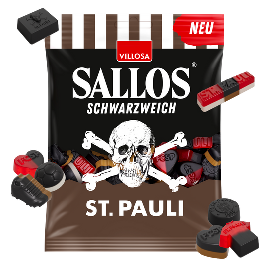 SALLOS Schwarzweich FC St.Pauli Edition (200g) SALLOS Schwarzweich FC St.Pauli Edition (200g)